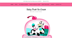 Desktop Screenshot of dairyfreshicecream.com